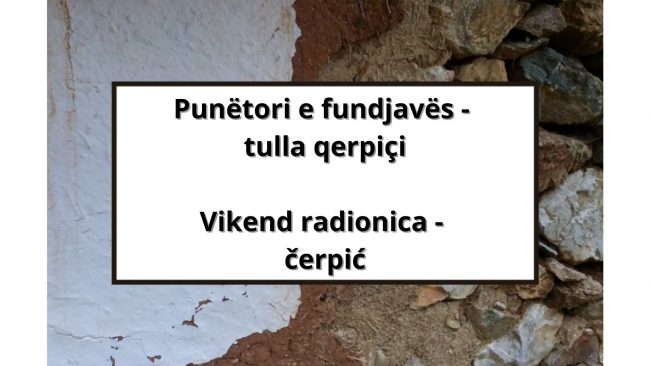 Punëtori e fundjavës – furrë buke Vikend radionica – hlebna peć (1)