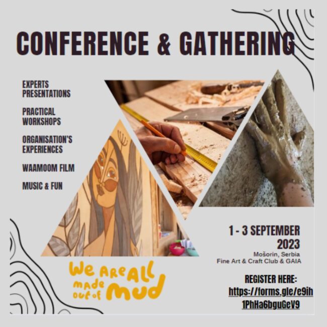 gray black modern exhibition invitation square